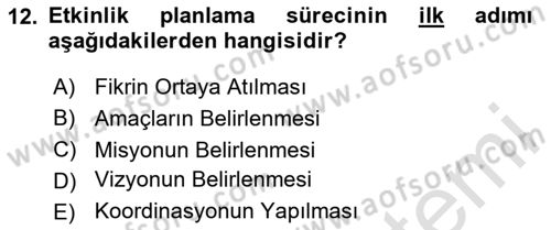 Spor Tesis İşletmesi ve Saha Malzeme Bilgisi Dersi 2020 - 2021 Yılı Yaz Okulu Sınav Soruları 12. Soru