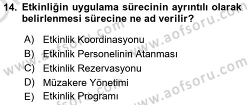Spor Tesis İşletmesi ve Saha Malzeme Bilgisi Dersi 2020 - 2021 Yılı Yaz Okulu Sınav Soruları 14. Soru