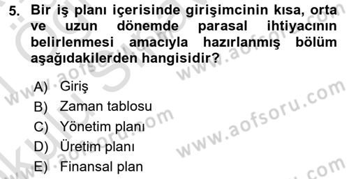 Spor Tesis İşletmesi ve Saha Malzeme Bilgisi Dersi 2020 - 2021 Yılı Yaz Okulu Sınav Soruları 5. Soru