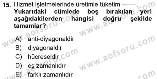 Spor Tesis İşletmesi ve Saha Malzeme Bilgisi Dersi 2021 - 2022 Yılı (Vize) Ara Sınav Soruları 15. Soru