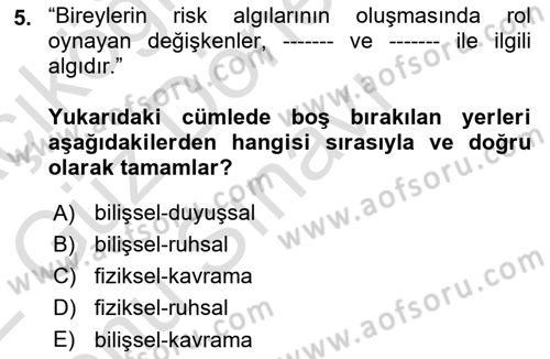 Spor Tesis İşletmesi ve Saha Malzeme Bilgisi Dersi 2021 - 2022 Yılı (Final) Dönem Sonu Sınav Soruları 5. Soru