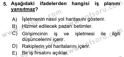 Spor Tesis İşletmesi ve Saha Malzeme Bilgisi Dersi 2021 - 2022 Yılı Yaz Okulu Sınav Soruları 5. Soru
