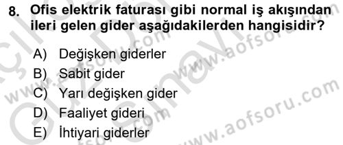 Spor Tesis İşletmesi ve Saha Malzeme Bilgisi Dersi 2024 - 2025 Yılı (Final) Dönem Sonu Sınav Soruları 8. Soru