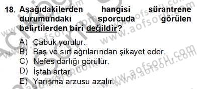 Sporda Risk Yönetimi Dersi 2012 - 2013 Yılı (Final) Dönem Sonu Sınav Soruları 18. Soru