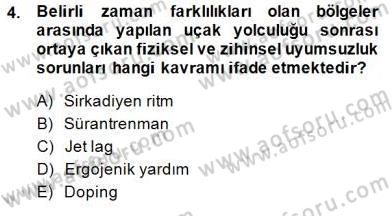 Sporda Risk Yönetimi Dersi 2014 - 2015 Yılı (Final) Dönem Sonu Sınav Soruları 4. Soru