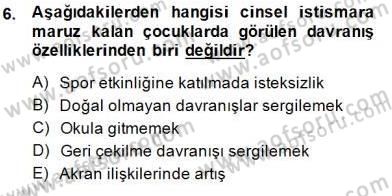 Sporda Risk Yönetimi Dersi 2014 - 2015 Yılı (Final) Dönem Sonu Sınav Soruları 6. Soru