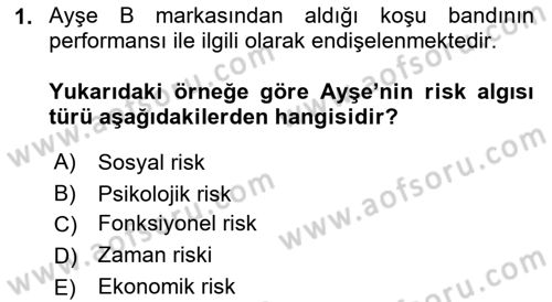 Sporda Risk Yönetimi Dersi 2017 - 2018 Yılı (Final) Dönem Sonu Sınav Soruları 1. Soru