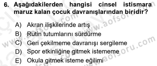 Sporda Risk Yönetimi Dersi 2017 - 2018 Yılı (Final) Dönem Sonu Sınav Soruları 6. Soru