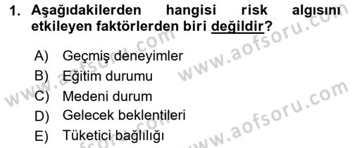 Sporda Risk Yönetimi Dersi 2023 - 2024 Yılı (Vize) Ara Sınav Soruları 1. Soru