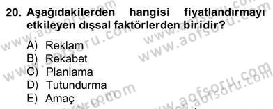 Sporda Sponsorluk Dersi 2012 - 2013 Yılı (Vize) Ara Sınav Soruları 20. Soru