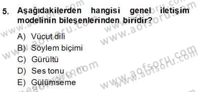 Sporda Sponsorluk Dersi 2013 - 2014 Yılı (Final) Dönem Sonu Sınav Soruları 5. Soru