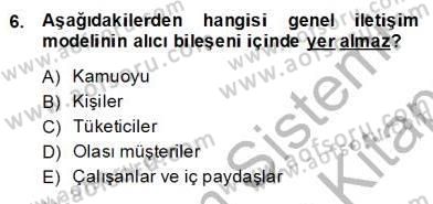 Sporda Sponsorluk Dersi 2013 - 2014 Yılı (Final) Dönem Sonu Sınav Soruları 6. Soru