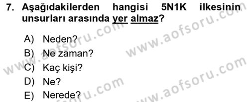 Sporda Sponsorluk Dersi 2017 - 2018 Yılı (Final) Dönem Sonu Sınav Soruları 7. Soru