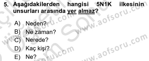 Sporda Sponsorluk Dersi 2021 - 2022 Yılı (Final) Dönem Sonu Sınav Soruları 5. Soru