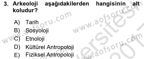 Tarih Metodu Dersi Ara Sınavı Deneme Sınav Soruları 3. Soru