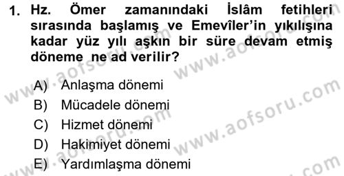 İlk Müslüman Türk Devletleri Dersi 2017 - 2018 Yılı (Vize) Ara Sınav Soruları 1. Soru