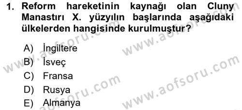Uygarlık Tarihi 2 Dersi 2017 - 2018 Yılı (Vize) Ara Sınav Soruları 1. Soru