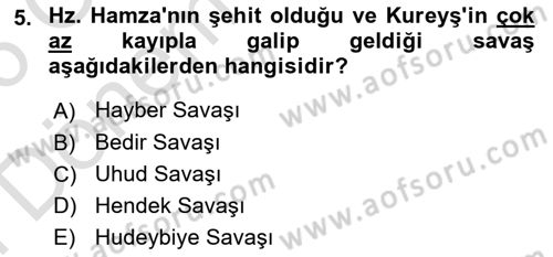 Genel Uygarlık Tarihi Dersi 2025 - 2026 Yılı (Final) Dönem Sonu Sınav Soruları 5. Soru
