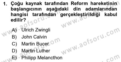 Siyasi Tarih 1 Dersi Ara Sınavı Deneme Sınav Soruları 1. Soru