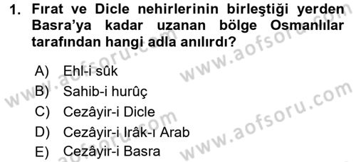 Osmanlı Tarihi (1566-1789) Dersi 2016 - 2017 Yılı (Vize) Ara Sınav Soruları 1. Soru