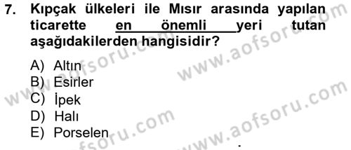 Rusya Tarihi Dersi 2012 - 2013 Yılı (Vize) Ara Sınav Soruları 7. Soru