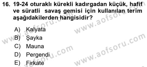 Osmanlı Tarihi (1300-1566) Dersi 2024 - 2025 Yılı Yaz Okulu Sınav Soruları 16. Soru