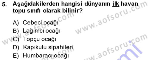 Osmanlı Merkez ve Taşra Teşkilatı Dersi 2013 - 2014 Yılı (Final) Dönem Sonu Sınav Soruları 5. Soru