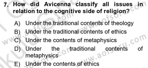 Political Thought Dersi 2020 - 2021 Yılı Yaz Okulu Sınav Soruları 7. Soru
