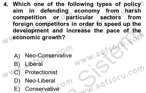 Political Thought Dersi 2022 - 2023 Yılı (Vize) Ara Sınav Soruları 4. Soru