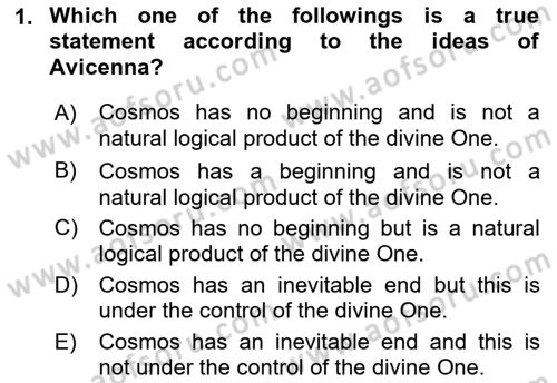 Political Thought Dersi 2022 - 2023 Yılı Yaz Okulu Sınav Soruları 1. Soru