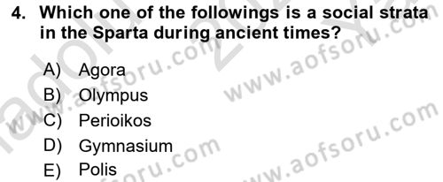 Political Thought Dersi 2023 - 2024 Yılı Yaz Okulu Sınav Soruları 4. Soru