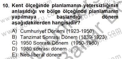 Mimarlik Tarihi Dersi 2012 - 2013 Yılı (Final) Dönem Sonu Sınav Soruları 10. Soru