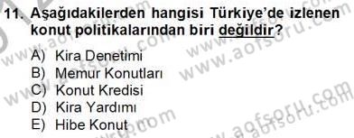 Mimarlik Tarihi Dersi 2012 - 2013 Yılı (Final) Dönem Sonu Sınav Soruları 11. Soru