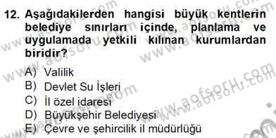 Mimarlik Tarihi Dersi 2012 - 2013 Yılı (Final) Dönem Sonu Sınav Soruları 12. Soru