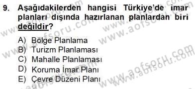 Mimarlik Tarihi Dersi 2012 - 2013 Yılı (Final) Dönem Sonu Sınav Soruları 9. Soru
