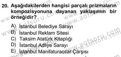 Mimarlik Tarihi Dersi 2013 - 2014 Yılı (Vize) Ara Sınav Soruları 20. Soru