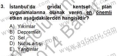 Mimarlik Tarihi Dersi 2013 - 2014 Yılı (Final) Dönem Sonu Sınav Soruları 3. Soru