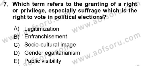 Principles Of Ataturk And The History Of Turkish Revolution 2 Dersi 2020 - 2021 Yılı Yaz Okulu Sınav Soruları 7. Soru