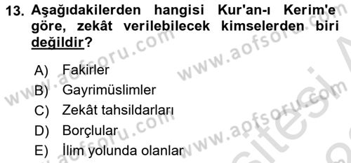 Hukuk Tarihi Dersi 2021 - 2022 Yılı Yaz Okulu Sınav Soruları 13. Soru