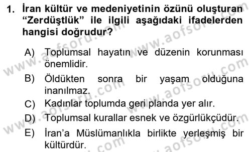 Eğitim Tarihi Dersi 2018 - 2019 Yılı (Vize) Ara Sınav Soruları 1. Soru