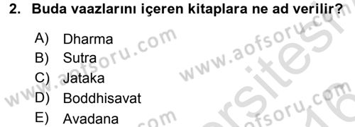 Uygur Türkçesi Dersi 2015 - 2016 Yılı (Final) Dönem Sonu Sınav Soruları 2. Soru