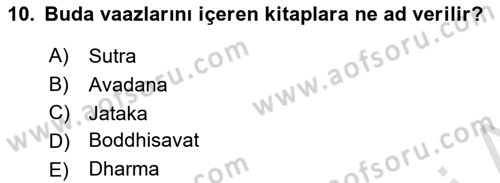 Uygur Türkçesi Dersi 2023 - 2024 Yılı (Vize) Ara Sınav Soruları 10. Soru
