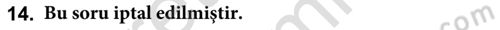 Türkçe Cümle Bilgisi 1 Dersi 2019 - 2020 Yılı (Vize) Ara Sınav Soruları 14. Soru