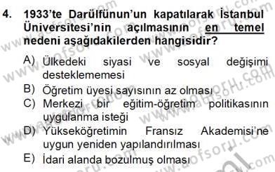 Türkçe Cümle Bilgisi 2 Dersi 2013 - 2014 Yılı (Final) Dönem Sonu Sınav Soruları 4. Soru