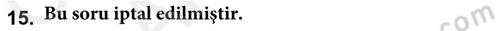Türkçe Cümle Bilgisi 2 Dersi 2017 - 2018 Yılı (Vize) Ara Sınav Soruları 15. Soru