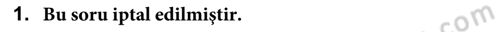 Genel Dilbilim 2 Dersi 2018 - 2019 Yılı (Final) Dönem Sonu Sınav Soruları 1. Soru