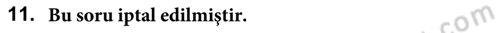 Genel Dilbilim 2 Dersi 2018 - 2019 Yılı (Final) Dönem Sonu Sınav Soruları 11. Soru