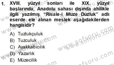 XVI-XIX. Yüzyıllar Türk Dili Dersi 2014 - 2015 Yılı (Final) Dönem Sonu Sınav Soruları 1. Soru