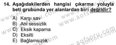 Eleştiri Kuramları Dersi 2012 - 2013 Yılı (Vize) Ara Sınav Soruları 14. Soru