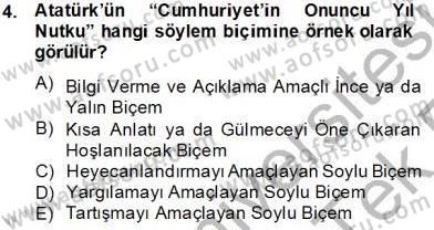 Eleştiri Kuramları Dersi 2013 - 2014 Yılı Tek Ders Sınav Soruları 4. Soru